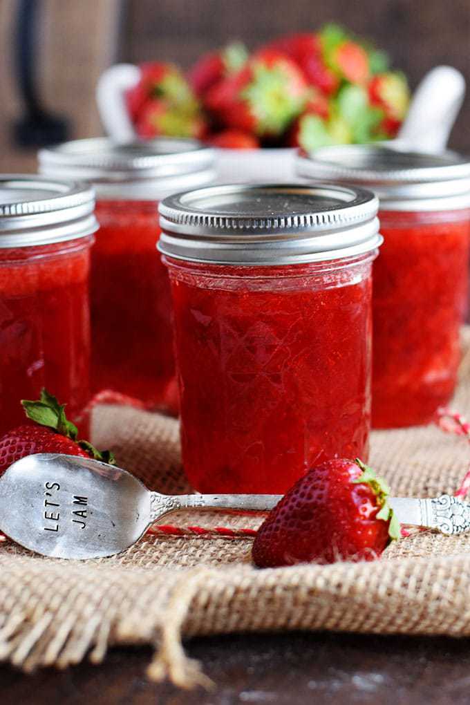 Organic/sugar Free Strawberry Lemon Jam
